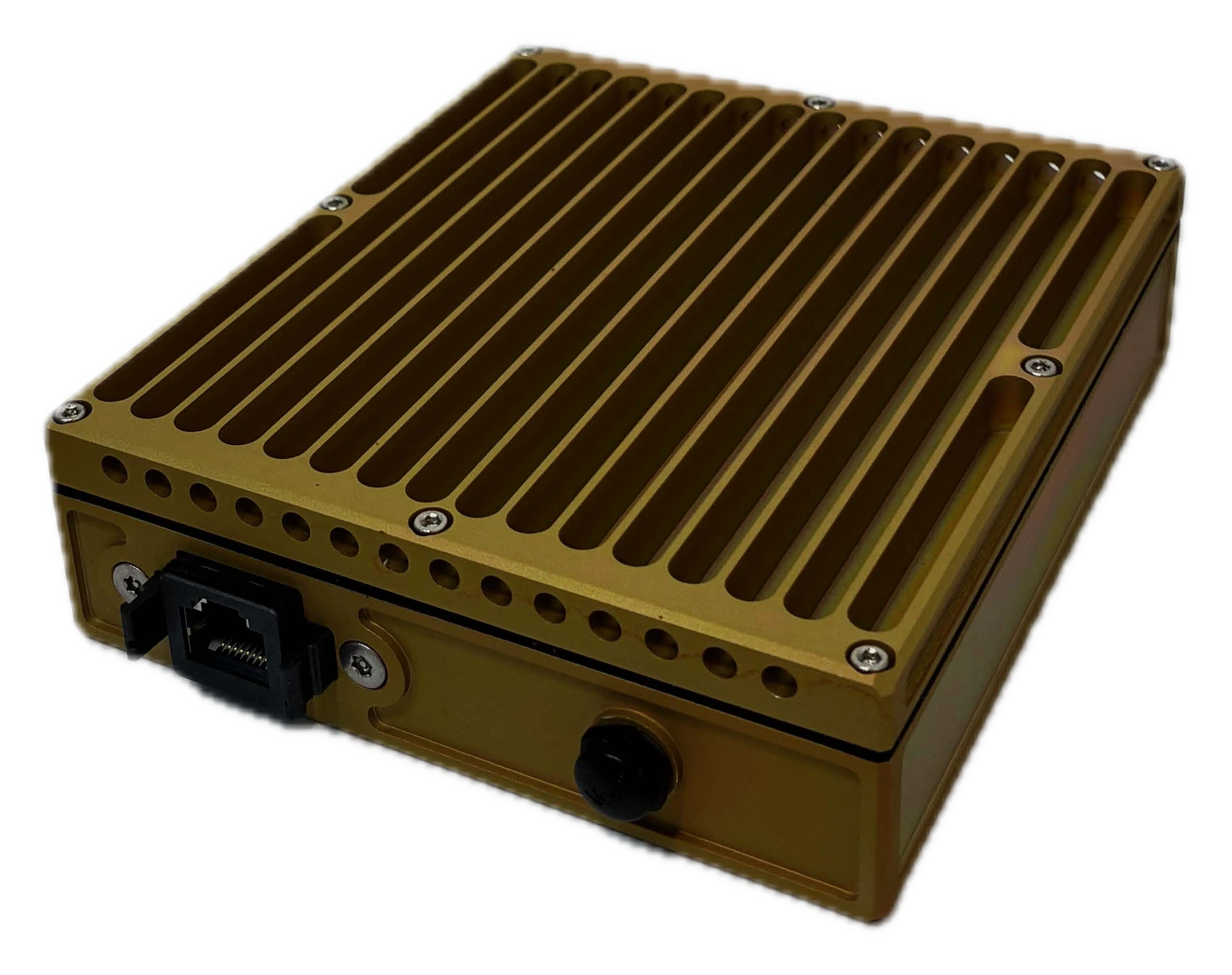 Compact Blackhole Orin rugged computing unit.